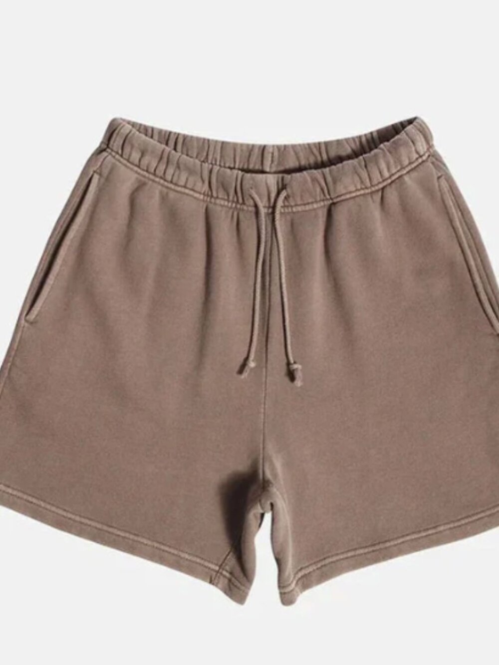 Elwood Clothing Core Sweatshort 100% organic cotton- Vintage Brown size small